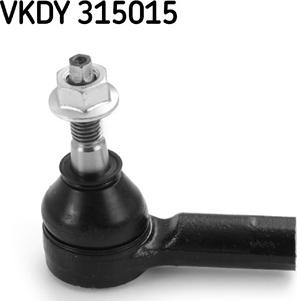 SKF VKDY 315015 - Наконечник рульової тяги, кульовий шарнір avtolavka.club