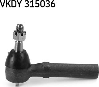 SKF VKDY 315036 - Наконечник рульової тяги, кульовий шарнір avtolavka.club