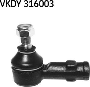 SKF VKDY 316003 - Наконечник рульової тяги, кульовий шарнір avtolavka.club