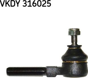 SKF VKDY 316025 - Наконечник рульової тяги, кульовий шарнір avtolavka.club