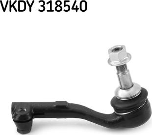 SKF VKDY 318540 - Наконечник рульової тяги, кульовий шарнір avtolavka.club