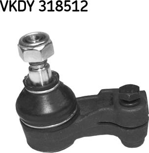 SKF VKDY 318512 - Наконечник рульової тяги, кульовий шарнір avtolavka.club