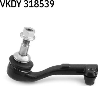 SKF VKDY 318539 - Наконечник рульової тяги, кульовий шарнір avtolavka.club