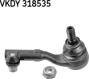 SKF VKDY 318535 - Наконечник рульової тяги, кульовий шарнір avtolavka.club