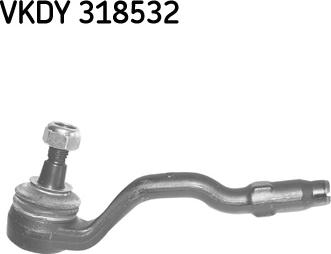 SKF VKDY 318532 - Наконечник рульової тяги, кульовий шарнір avtolavka.club