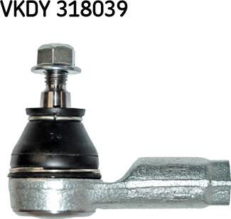 SKF VKDY 318039 - Наконечник рульової тяги, кульовий шарнір avtolavka.club