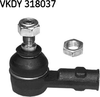 SKF VKDY 318037 - Наконечник рульової тяги, кульовий шарнір avtolavka.club