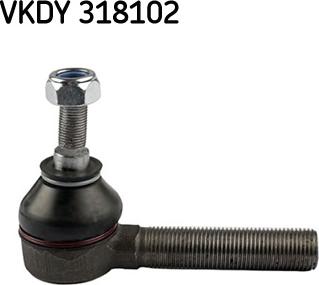 SKF VKDY 318102 - Наконечник рульової тяги, кульовий шарнір avtolavka.club