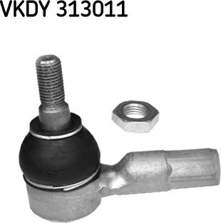 SKF VKDY 313011 - Наконечник рульової тяги, кульовий шарнір avtolavka.club