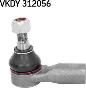 SKF VKDY 312056 - Наконечник рульової тяги, кульовий шарнір avtolavka.club