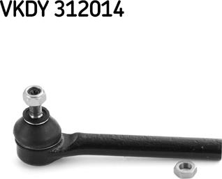 SKF VKDY 312014 - Наконечник рульової тяги, кульовий шарнір avtolavka.club