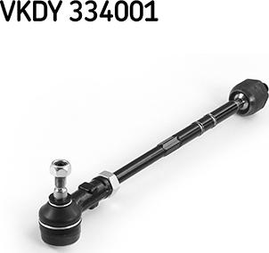 SKF VKDY 334001 - Поперечна рульова тяга avtolavka.club