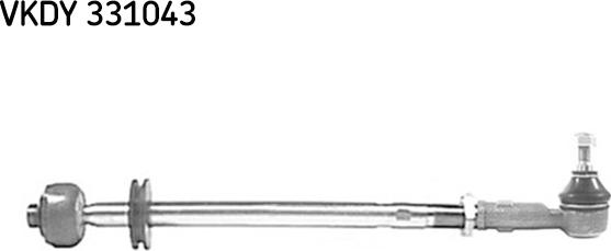 SKF VKDY 331043 - Поперечна рульова тяга avtolavka.club