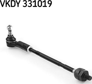 SKF VKDY 331019 - Поперечна рульова тяга avtolavka.club