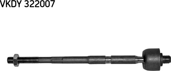 SKF VKDY 322007 - Осьовий шарнір, рульова тяга avtolavka.club