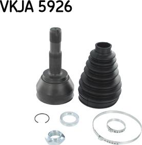 SKF VKJA 5926 - Шарнірний комплект, ШРУС, приводний вал avtolavka.club