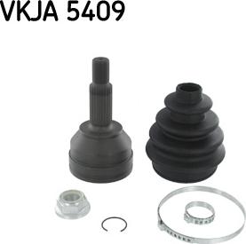 SKF VKJA 5409 - Шарнірний комплект, ШРУС, приводний вал avtolavka.club