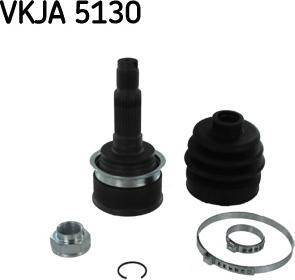 SKF VKJA 5130 - Шарнірний комплект, ШРУС, приводний вал avtolavka.club