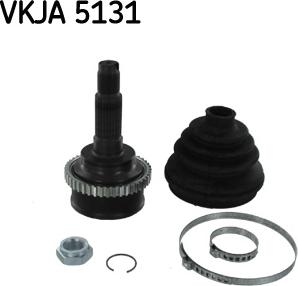 SKF VKJA 5131 - Шарнірний комплект, ШРУС, приводний вал avtolavka.club