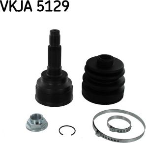 SKF VKJA 5129 - Шарнірний комплект, ШРУС, приводний вал avtolavka.club