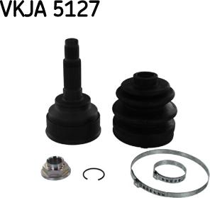 SKF VKJA 5127 - Шарнірний комплект, ШРУС, приводний вал avtolavka.club