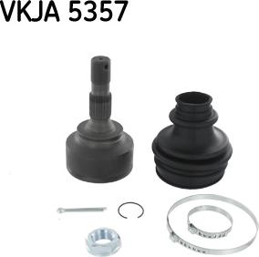 SKF VKJA 5357 - Шарнірний комплект, ШРУС, приводний вал avtolavka.club