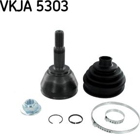 SKF VKJA 5303 - Шарнірний комплект, ШРУС, приводний вал avtolavka.club