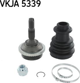 SKF VKJA 5339 - Шарнірний комплект, ШРУС, приводний вал avtolavka.club