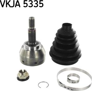 SKF VKJA 5335 - Шарнірний комплект, ШРУС, приводний вал avtolavka.club