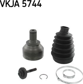 SKF VKJA 5744 - Шарнірний комплект, ШРУС, приводний вал avtolavka.club