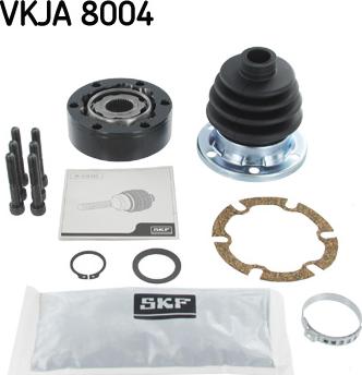 SKF VKJA 8004 - Шарнірний комплект, ШРУС, приводний вал avtolavka.club