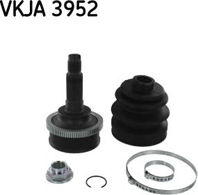 SKF VKJA 3952 - Шарнірний комплект, ШРУС, приводний вал avtolavka.club