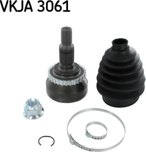 SKF VKJA 3061 - Шарнірний комплект, ШРУС, приводний вал avtolavka.club