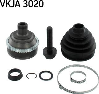 SKF VKJA 3020 - Шарнірний комплект, ШРУС, приводний вал avtolavka.club