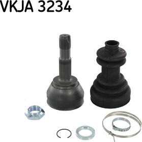 SKF VKJA 3234 - Шарнірний комплект, ШРУС, приводний вал avtolavka.club