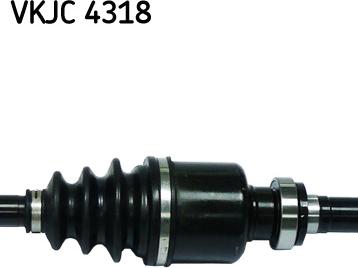 SKF VKJC 4318 - Приводний вал avtolavka.club