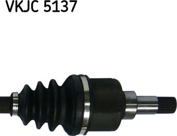 SKF VKJC 5137 - Приводний вал avtolavka.club