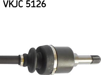 SKF VKJC 5126 - Приводний вал avtolavka.club