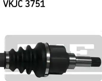 SKF VKJC 3751 - Приводний вал avtolavka.club