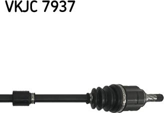 SKF VKJC 7937 - Приводний вал avtolavka.club