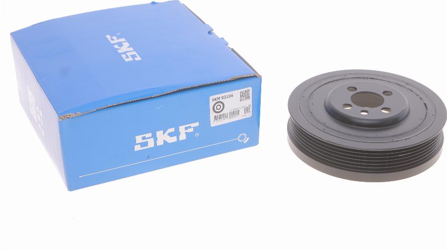 SKF VKM 93104 - Ремінний шків, колінчастий вал avtolavka.club