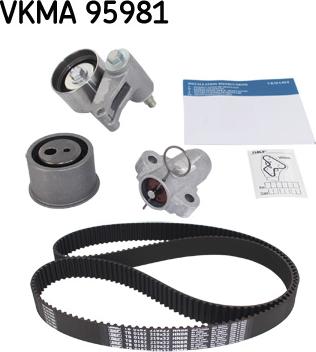 SKF VKMA 95981 - Комплект ременя ГРМ avtolavka.club