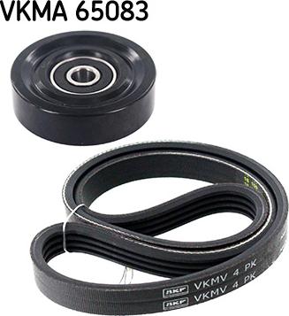 SKF VKMA 65083 - Поликлиновий ремінний комплект avtolavka.club