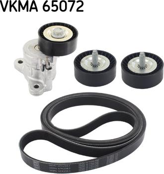 SKF VKMA 65072 - Поликлиновий ремінний комплект avtolavka.club