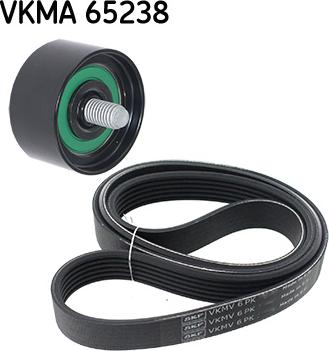 SKF VKMA 65238 - Поликлиновий ремінний комплект avtolavka.club