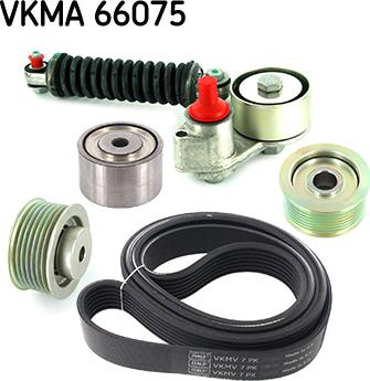 SKF VKMA 66075 - Поликлиновий ремінний комплект avtolavka.club