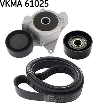 SKF VKMA 61025 - Поликлиновий ремінний комплект avtolavka.club