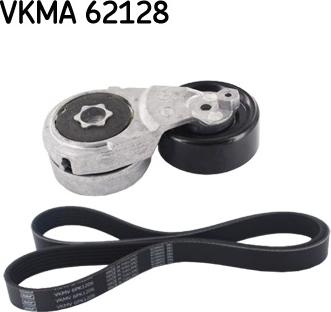 SKF VKMA 62128 - Поликлиновий ремінний комплект avtolavka.club