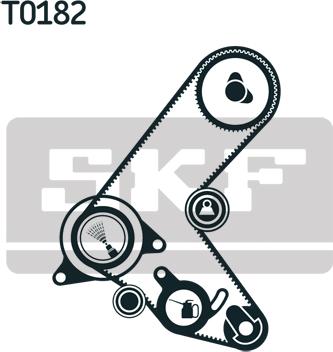 SKF VKMA 05606 - Комплект ременя ГРМ avtolavka.club