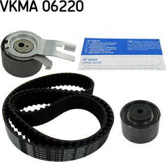 SKF VKMA 06220 - Комплект ременя ГРМ avtolavka.club